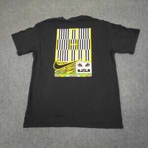 Shirt Mens  Black Safari Short Sleeve Lebron James T-Shirt